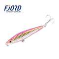 FJORD Glowing Fishing Lure 20g 85mm Plastic Saltwater Minnow Fishing Lures UV Light Sea Lures - photo 2