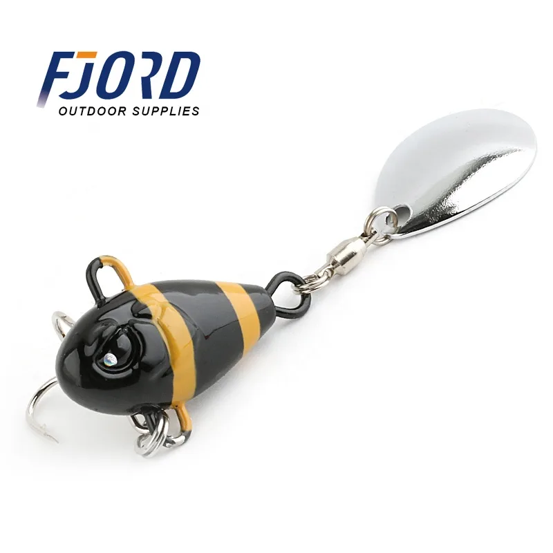 FJORD OEM Lead Metal Vib Sinking Fishing Lure 7g 10.5g 14g 21g Rotating VIB Spinner Jigging Lures