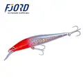 FJORD Customized 130mm Heavy Minnow Lure 52g Fish Bait Colorful Printing Sinking Minnow Long Casting - photo 7