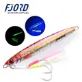 FJORD 3D Glow Jigging Lure 40g 60g 80gwith Assist New Major Saltwater Fishing Lure Jig Blades Custom Lead Jig 3d Eyes Lead - photo 4
