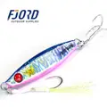 FJORD Customized Jigging Lure 40G 60G 80G Saltwater Fishing Lures for Long Casting UV Fishing Jigs Glowing Lures - photo 2