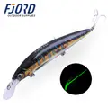 FJORD OEM 3D Printing110MM  Bass Fishing Lures 37G Glow  Body Heavy Sinking Minnow Lures for Saltwater - photo 10