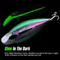 FJORD High Quality UV Lures 37g Fishing Lure Glow OEM Sea Fishing Lure Heavy Minnow Painted Lure for Saltwater - photo 10