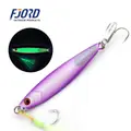 FJORD New  Luminous Jig 30G 40G 60G Metal Lure Saltwater Jig for Long Casting Slow Pitch Jigs - photo 2