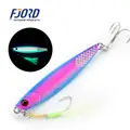 FJORD New  Luminous Jig 30G 40G 60G Metal Lure Saltwater Jig for Long Casting Slow Pitch Jigs - photo 6