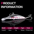 FJORD High Quality OEM Casting Fishing Lure 17g 70mm Sinking Bass Lure Artificial Seawater - photo 9