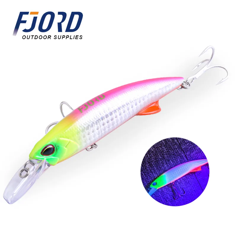 FJORD 2024 Wholesale 110mm 64g Hard Plastic Saltwater Lures Fishing Abs Fishing Lures for Sea Fishing