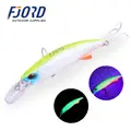FJORD New Coming Minnows 110mm 64g Deep Diving Minnow Lure 110mm Hard Body International Uv Lures Minnow Luminous - photo 5