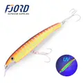 FJORD Luminous 33g Floating Minnow Hard Lures 160mm 3D Simulation Eyes Trolling Fishing Baits in Freshwater - photo 1