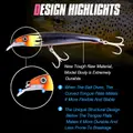 FJORD New Deep Depth Luminous Trolling Minnow Baits 160mm 33g Hard Plastic Floating Minnow Lures for Freshwater Fishing - photo 10