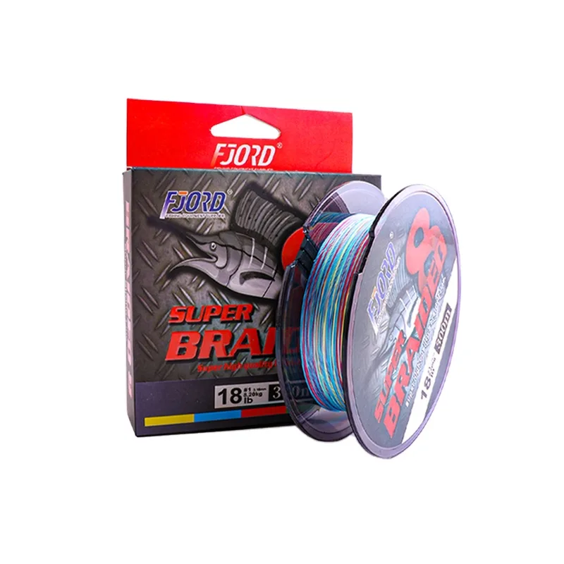 FJORD 300M 8 Strands 20-100LB PE Fishing Rod Fishing Line Used Super Strong Fishing Line Japan Multicolor