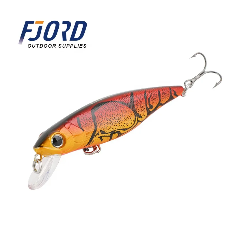 FJORD 12g 88mm Floating Minnow Lure Wholesale Hard Bait Jerk Bait Plastic Fishing Lure