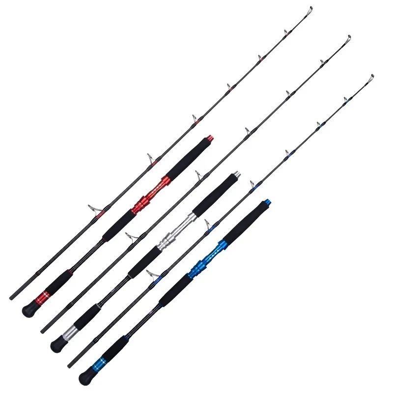 FJORD OEM FUJI Guides JIG MASTER 1.68m 1.8m 2m Carbon Material Saltwater Jigging Rod Spinning Fishing Rods
