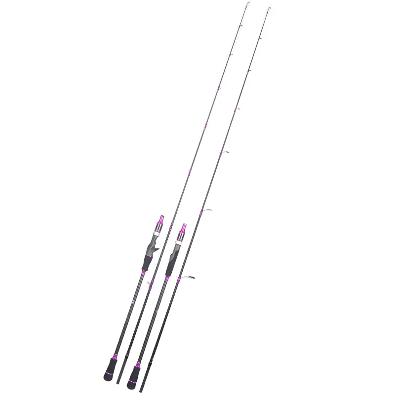 FJORD Custom 1.91m Carbon Fishing Rod for Lure & Spin Fishing Medium Heavy for Carp Bass Target Species Slow Jigging Saltwater