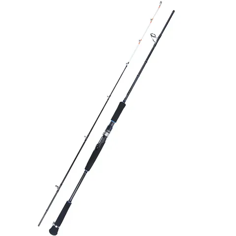 FJORD OEM Carbon Saltwater Boat Rod 2.1m/2.4m GLOW SOLID TIP Spinning Casting Jigging for Marlin GT Tuna Lure Fishing