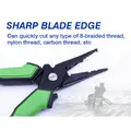 FJORD Portable 19.4CM Blue & Green Stainless Steel Fish Scissor Ring Jaw Aluminum Plumbum Cut Fishing Pliers - photo 6