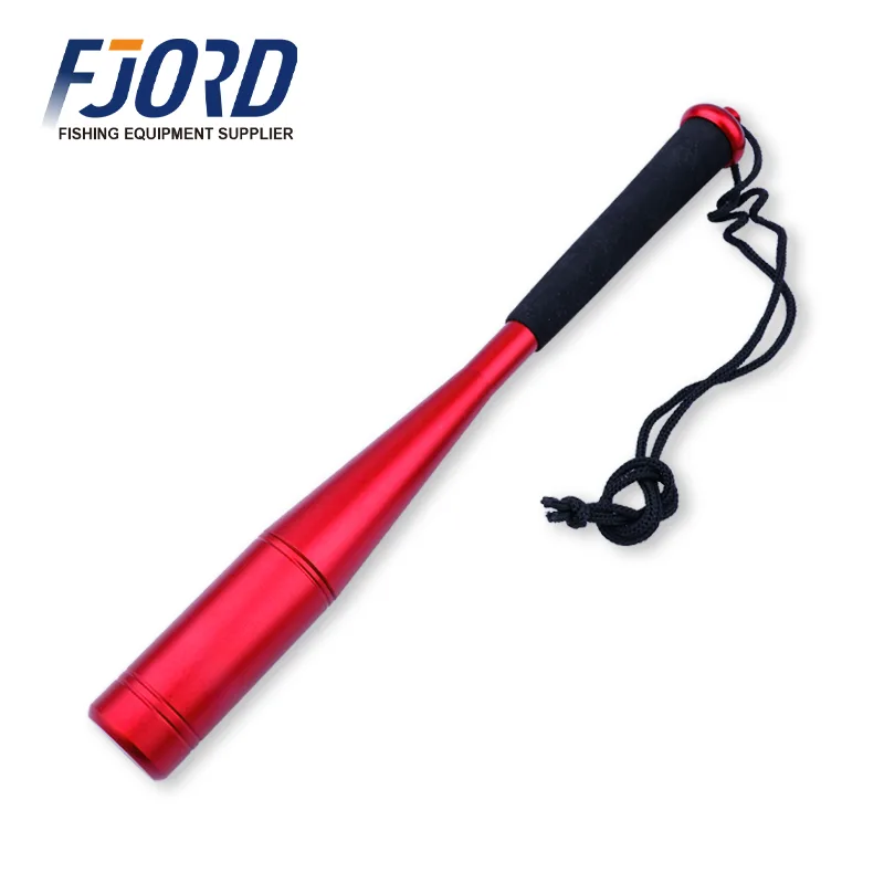 FJORD 24.7CM Neoprene Fishing Stick Hollow Design in Blue and Red 116G in Weight for Knocking Fish Out