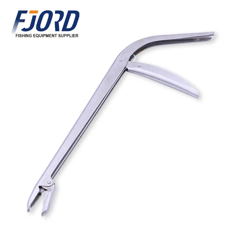 FJORD 280MM Stainless Steel Fishing Hook Remover Deep Sawtooth and Gun Shaped Handle Design Fishing Tools & Accessories