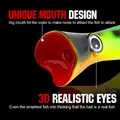 FJORD New Design Floating Popper Lure with 3d Realistic Eyes 165mm 84g Hard Lures for Freshwater Fishing - photo 10