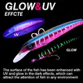 FJORD 190mm 51g Large Minnow Floating Fishing Lure Artificial Hard Bait with UV Glow Effect - photo 10