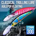 FJORD 120mm Luminous Floating Minnow Hard Lures 30g ABS Plastic Trolling Fishing Baits in River Lake Stream - photo 9