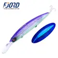 FJORD Hot Sale 28g Sinking Minnow Baits 125mm Luminous Artificial Hard Lures for Sea Bass Trout Snapper Fishing - photo 8
