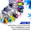 FJORD 10.5g 14g Sinking VIB Jig Fishing Lures Metal Lead Material Saltwater 3D Eyes Baits with Spinner Sequin - photo 9