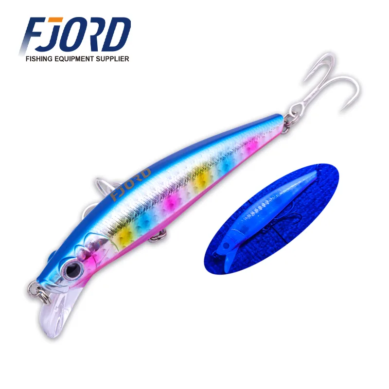 Wholesale PO043 11cm 13g Silicone Floating Popper Fishing Lure Artificial Hard Baits for Freshwater Saltwater for Ice Fishing