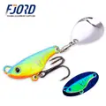 FJORD Metal Lead Material Bottom Baits 10.5g/14g/18g Luminous VIB Jig Baits for Ocean Lake Stream Fishing Freshwater Fish Bream - photo 7