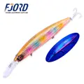 FJORD Luminous Glow Sinking Minnow Hard Lures 125mm 28g Stainless Steel Bottom Baits for Ocean Boat River Stream Fishing Tuna - photo 3