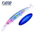 FJORD Luminous Glow Sinking Minnow Hard Lures 125mm 28g Stainless Steel Bottom Baits for Ocean Boat River Stream Fishing Tuna - photo 1