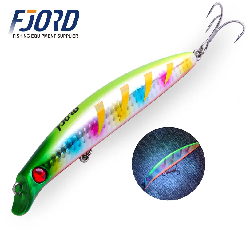FJORD Sinking Minnow Fishing Lure Wobblers 120mm 23g Long Casting Artificial Sea Rock Fishing Lures
