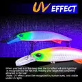 FJORD Minnow Hard Fishing Lure Sinking Baits Lures 110mm 64g Heavy Minnow UV Light for Boating Fishing - photo 10