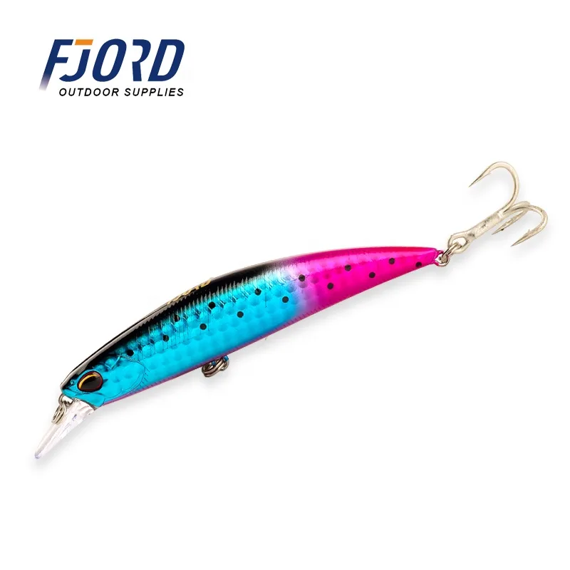 95mm 22g Sinking Minnow Fishing Lure Artificial Hard Bait Sea Casting Jigging Lures Saltwater Game Bait