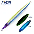 FJORD Casting Lure Sinking Fishing Bait Heavy Jigging 150g 3D Eyes Luminous Lead Jig - photo 4