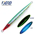 FJORD Lead Metal Sinker Slow Jig Saltwater Fishing Lure 200g Luminous Vertical Deep Sea Fishing - photo 8
