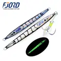 FJORD Fishing Metal Heavy Luminous Fishing Lures 60g Heavy Slow Pitch Metal Jig 3D Shape Saltwater - photo 4