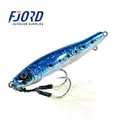 FJORD Double Hook S Type Lead Jig 100g Saltwater Sea Fishing Metal Jig Tuna Seabass Lure - photo 8