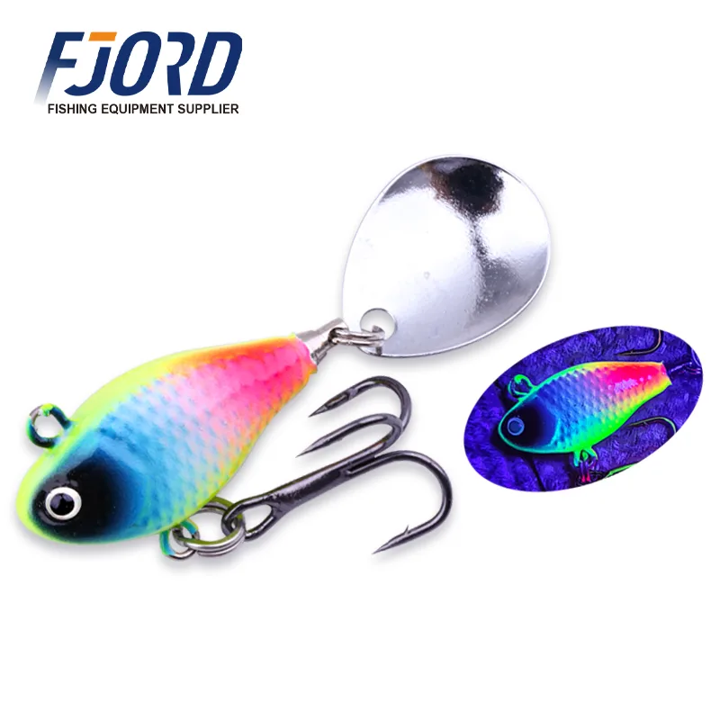 FJORD 10g 14g 21g Stainless Steel Artificial Hard Bait Fishing Lure Spinning Sequin Bait Fishing