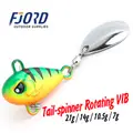 FJORD Metal Jig Spinner Bait With Spoon 7g 10g 14g 21g Artificial Hard Bait for Bass for Freshwater - photo 1