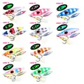 FJORD Saltwater Glowing Slow Pitch Jigging Lure 60g Metal Jig Rigged with Assist Hook - photo 9