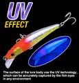 FJORD New Arrival 90mm 28g Stainless Steel & ABS Bottom Bait Saltwater Lake Fishing for Salmon & Freshwater Fish 3D Eyes - photo 10