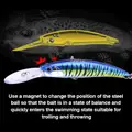 FJORD 120mm Luminous Floating Minnow Hard Lures 30g ABS Plastic Trolling Fishing Baits in River Lake Stream - photo 9