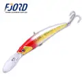 FJORD Floating Minnow Hard Lure 120mm 30g Luminous Mid/Topwater Bait for Freshwater & Saltwater Salmon Sea Bass Trout Bream - photo 5
