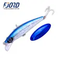 FJORD New Arrival 90mm 28g Stainless Steel ABS Bottom Bait for Ocean Boat Fishing Saltwater Lake Targeting Salmon Bream 3D Eyes - photo 5