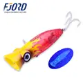 FJORD Customized Plastic Artificial Soft Bait Fishing Lures Saltwater 14g 80mm Floating Popper for Bass - photo 2