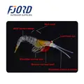 FJORD Multi Section Soft Shrimp 12.5g TPR Plastic Artificial Swimbait Fishing Lure - photo 4
