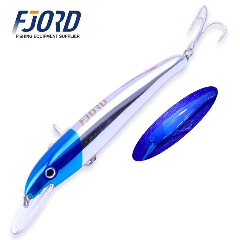 FJORD 190mm 51g Hard Bait Minnow Fishing Lures ABS Saltwater Trolling Floating Action Topwater & Midwater