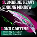 FJORD Stock 3d Printing 90mm 50g Plastic Minnow Lure Transparent Saltwater Fishing Mold Salmon Tuna Bream Sea Bass - photo 1