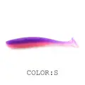 FJORD Soft Plastic Fishing Lure T Tail 50mm 75mm 105mm Soft Bait Paddle Tail Soft Plastics Lure - photo 4